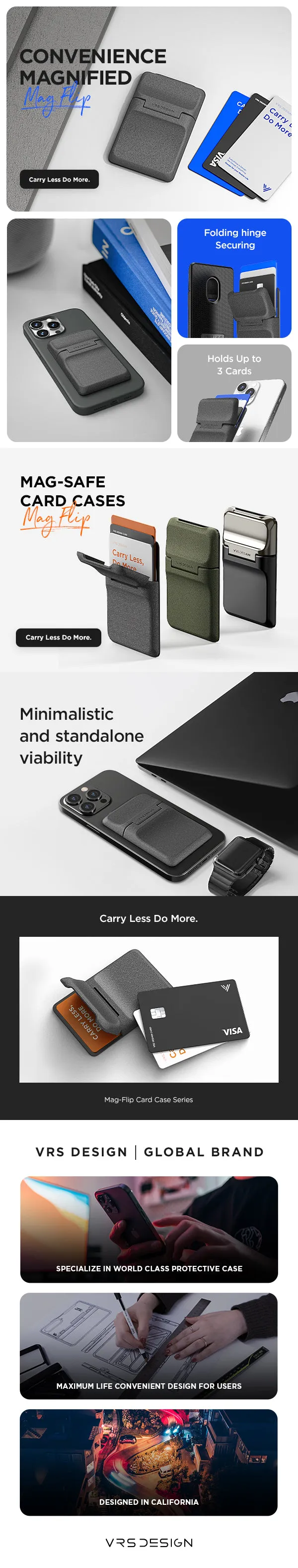 Mag Flip iPhone Magnetic wallet
